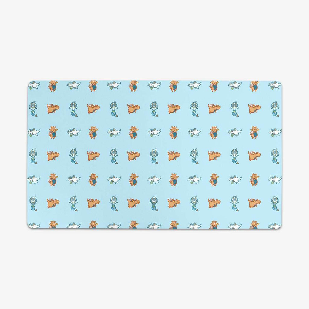 Dice Dragons Playmat - Standard Playmat / Blue / Plain