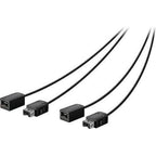 Insignia™ - 6 Extension Cable for Nintendo NES and SNES Controllers (2-pack) - Black - Role-Players