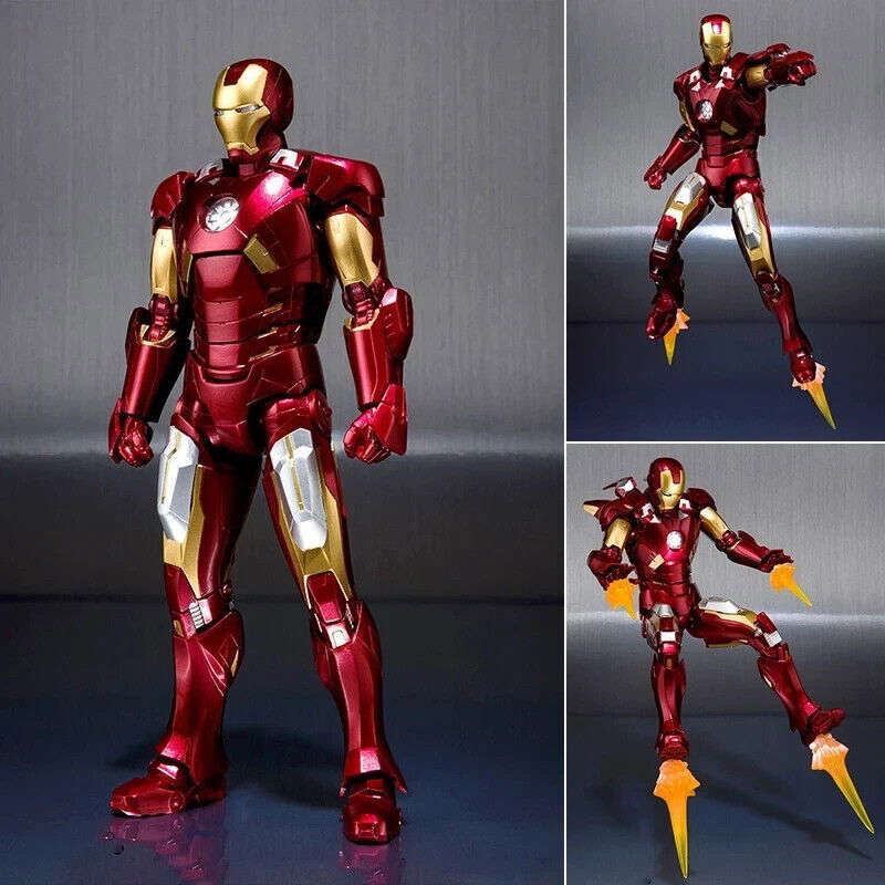 Iron Man Figure, Marvel The Avengers Model Collectible Figurine, Kids Gifts 6 in