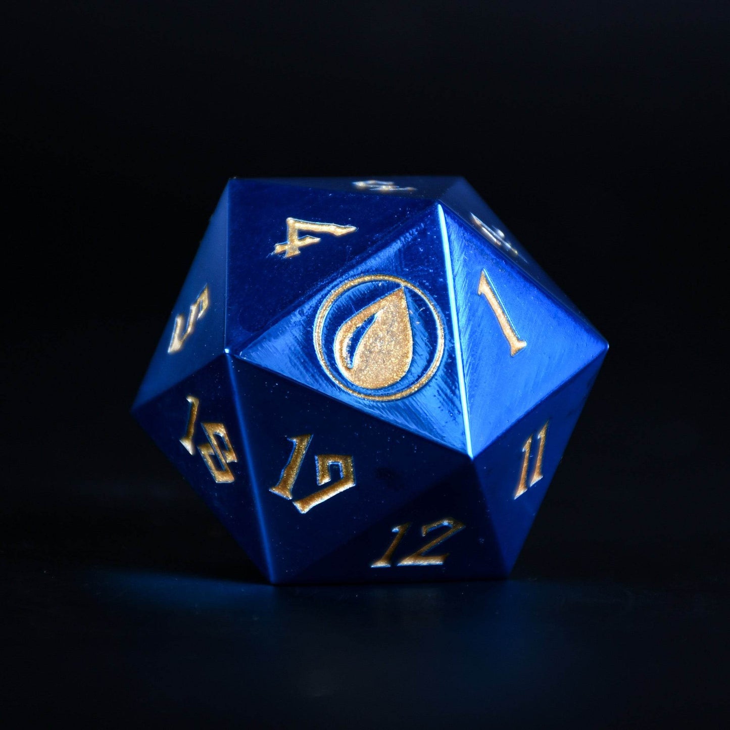 Island Mana Spindown Metal D20 - 