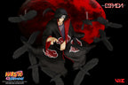 Naruto Shippuden Itachi Uchiha 1/8 Scale Wall Statue Figure - Official Espada Art