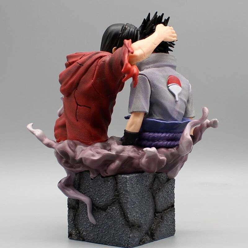 Itachi x Sasuke Uchiha Figure, Fated Battle Between Brothers Iconic Death