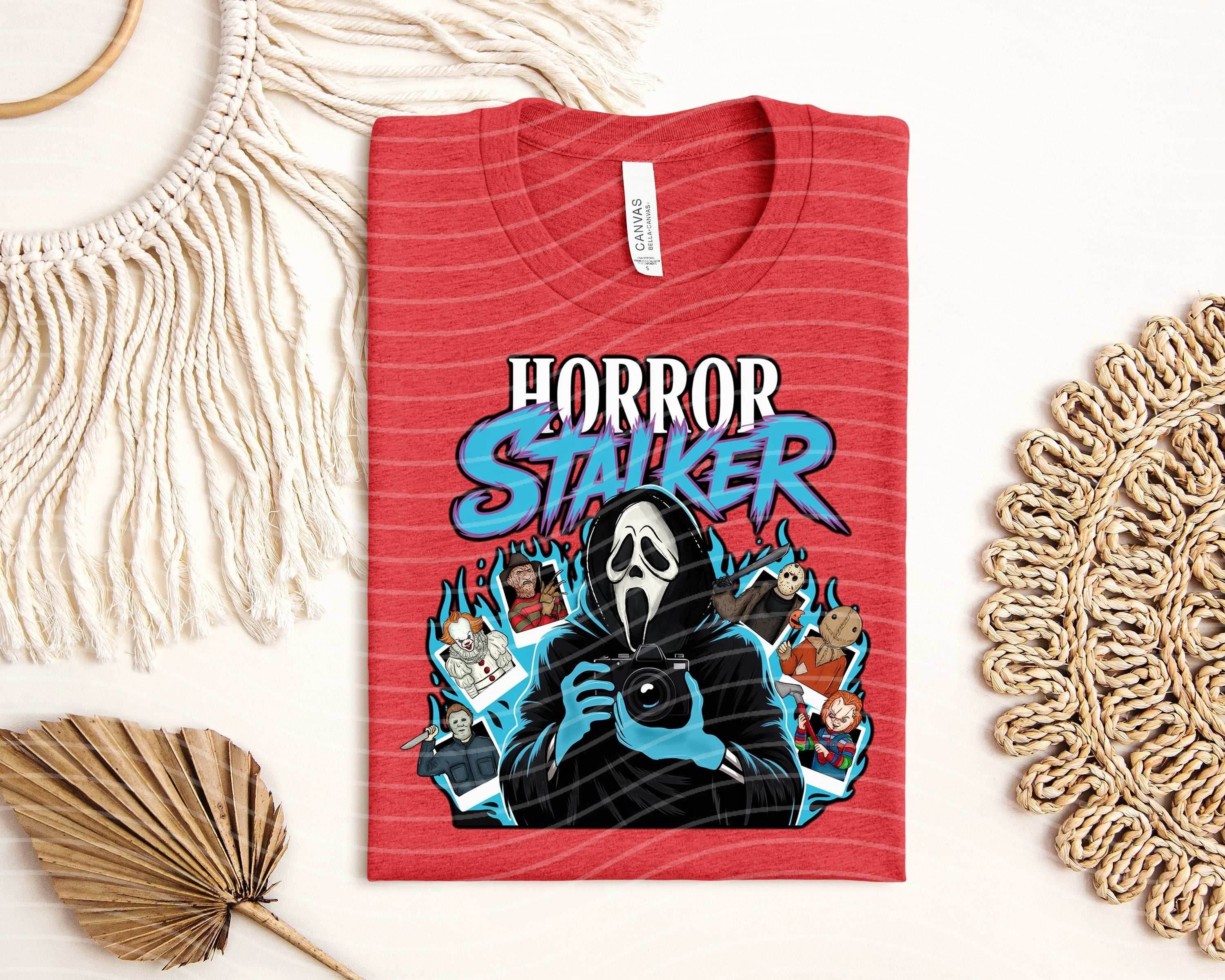 Horror Stalker Graphic Tee - S