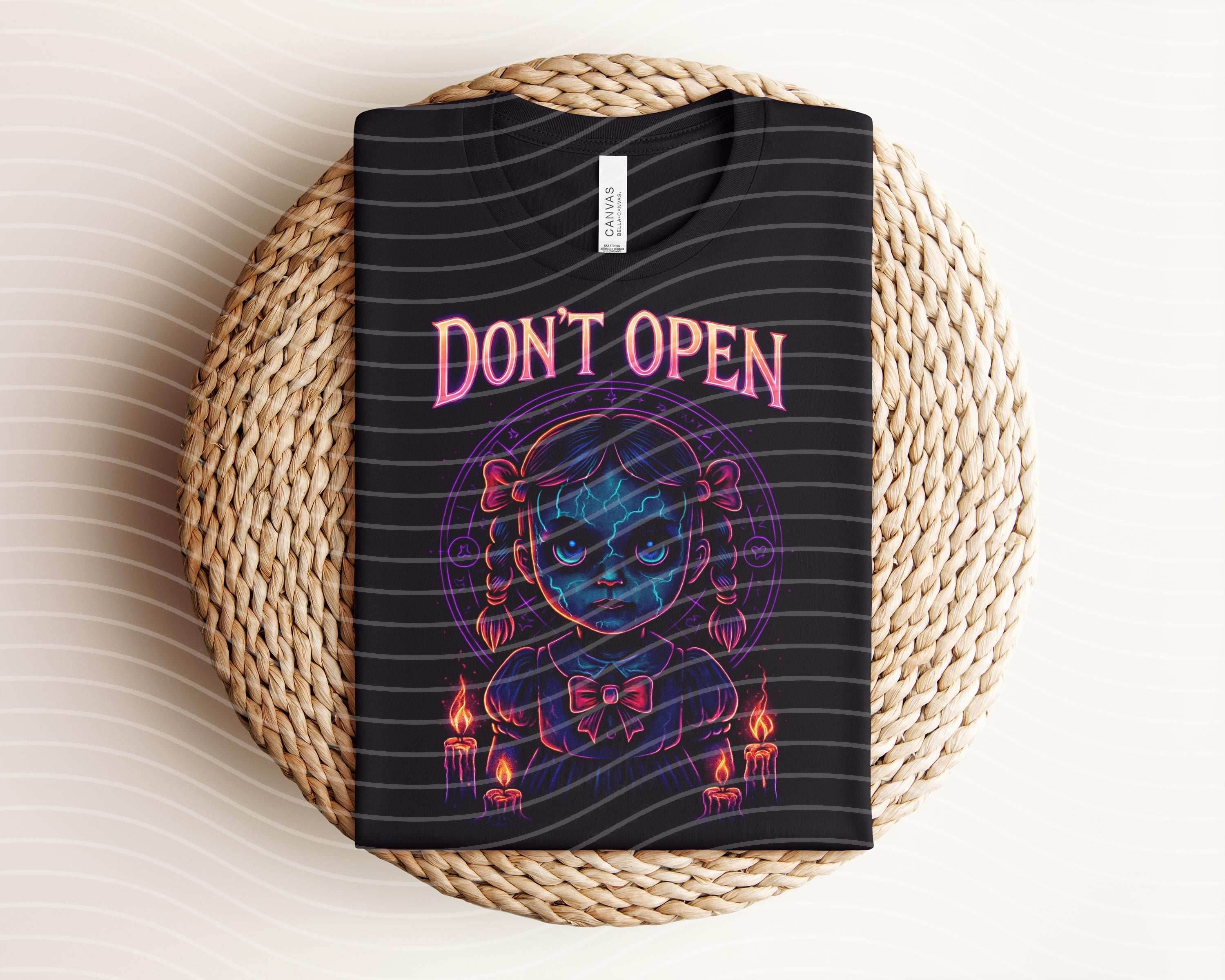 Don't Open Neon Graphic Tee - S