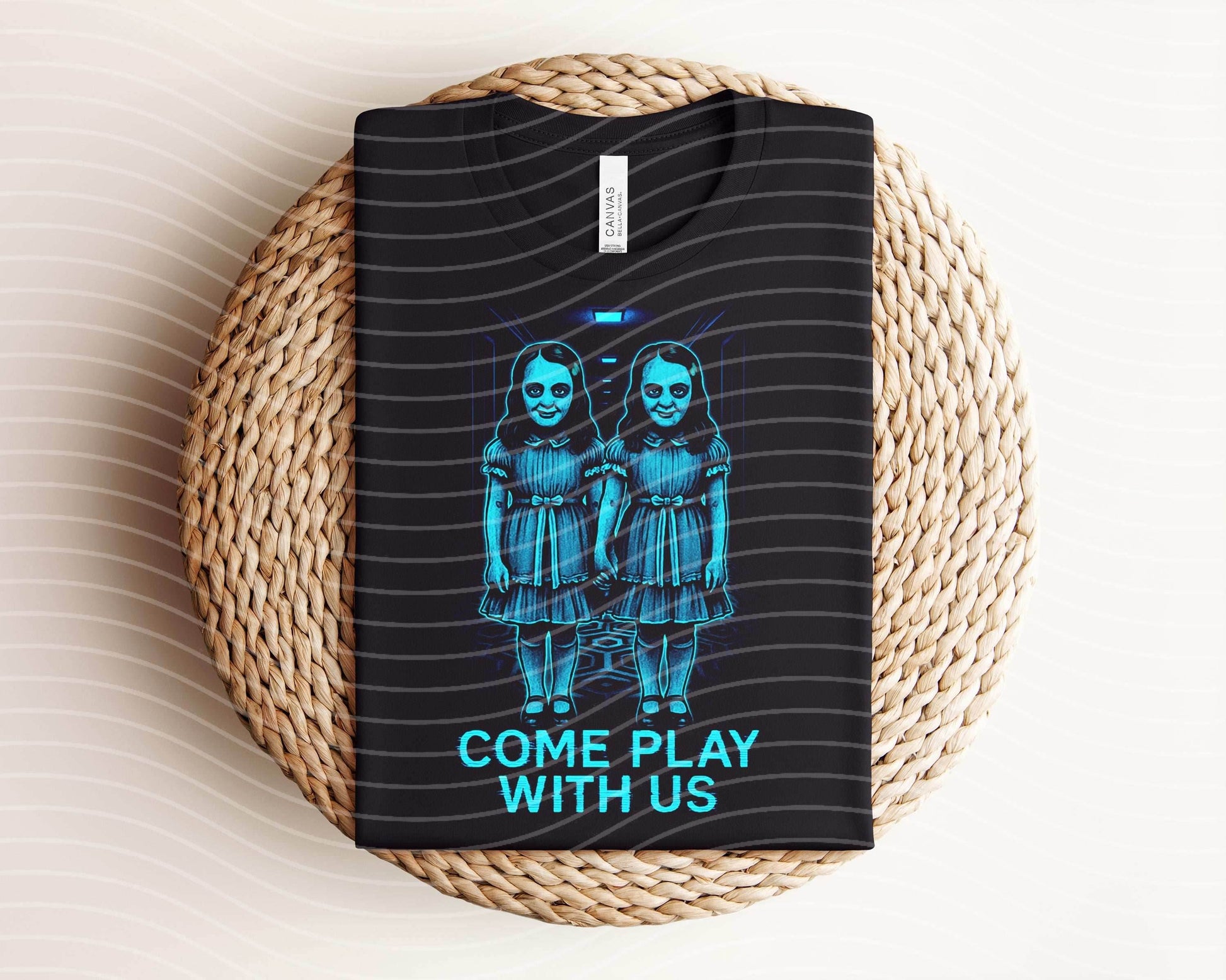 Come Play with Us Neon Graphic Tee - S