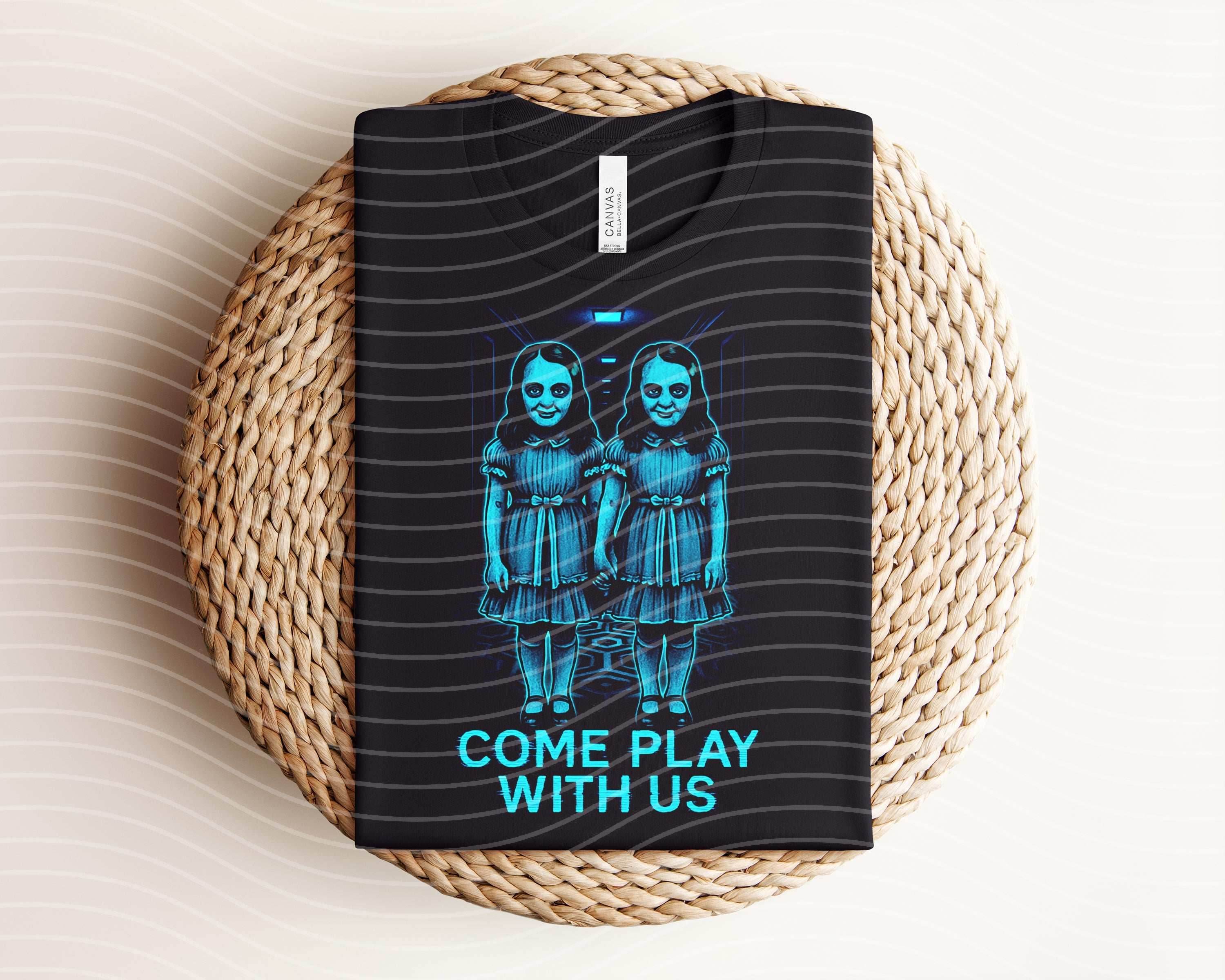 Come Play with Us Neon Graphic Tee - S
