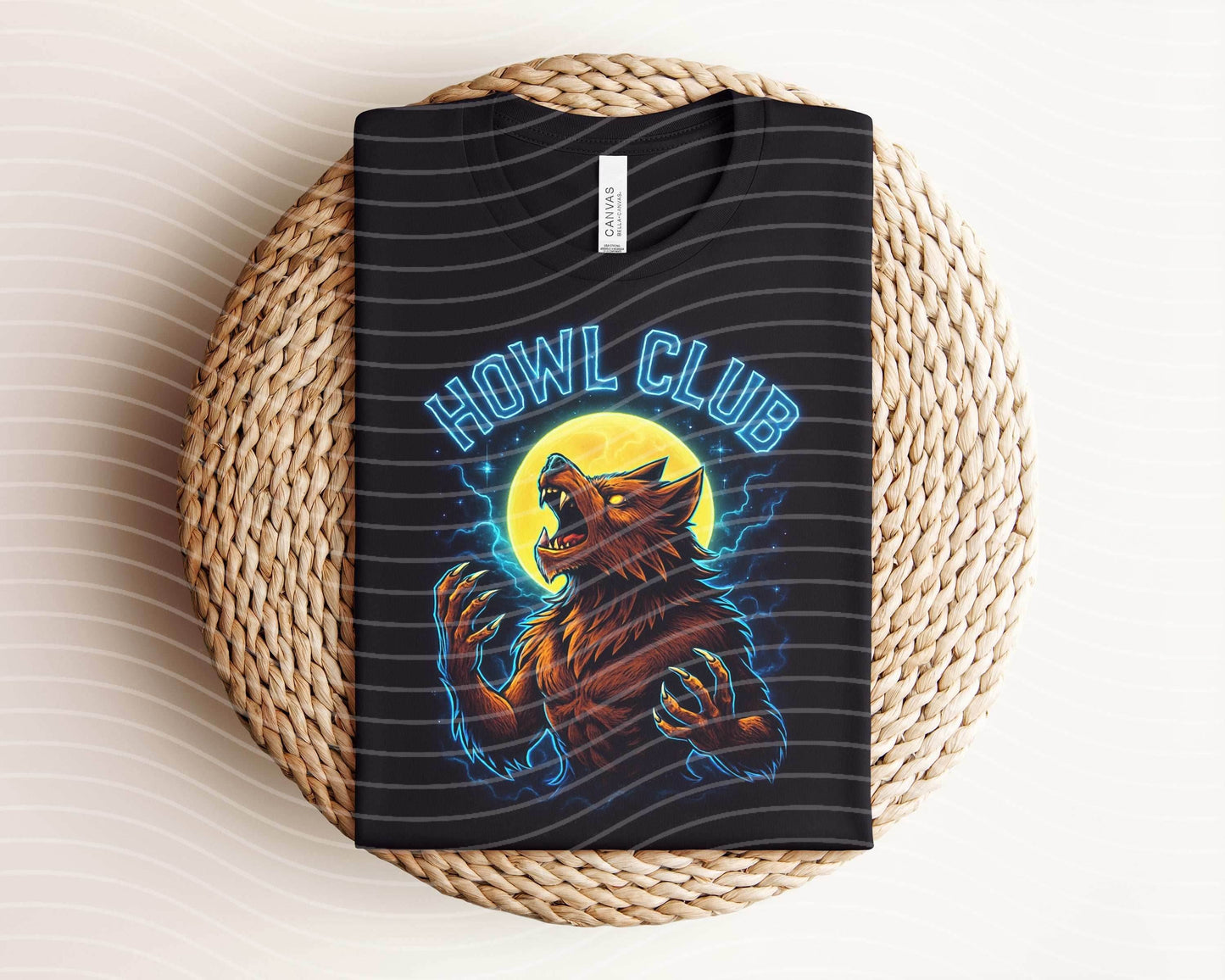 Howl Club Neon Graphic Tee - S