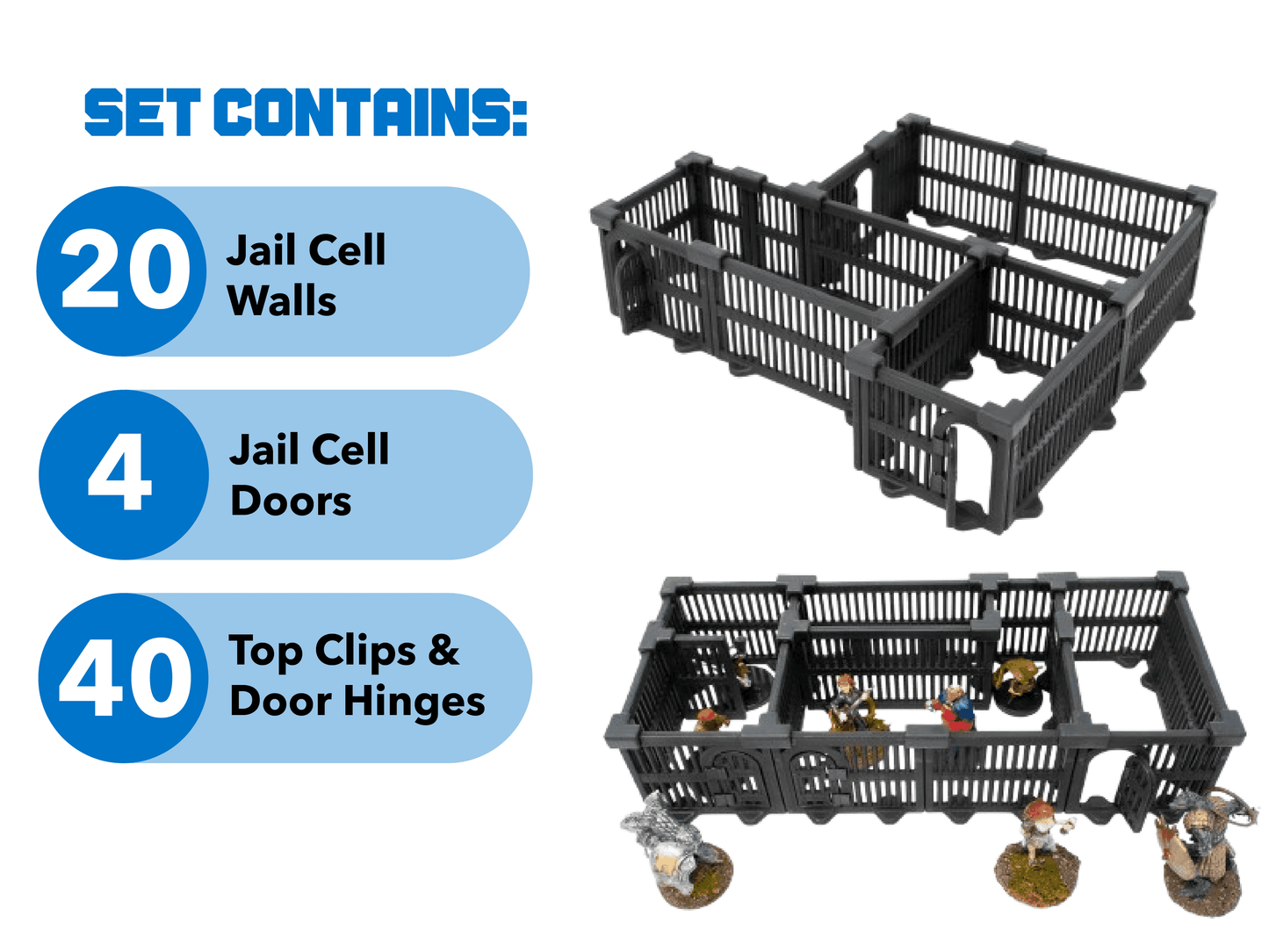 Jail Cells Kit - 