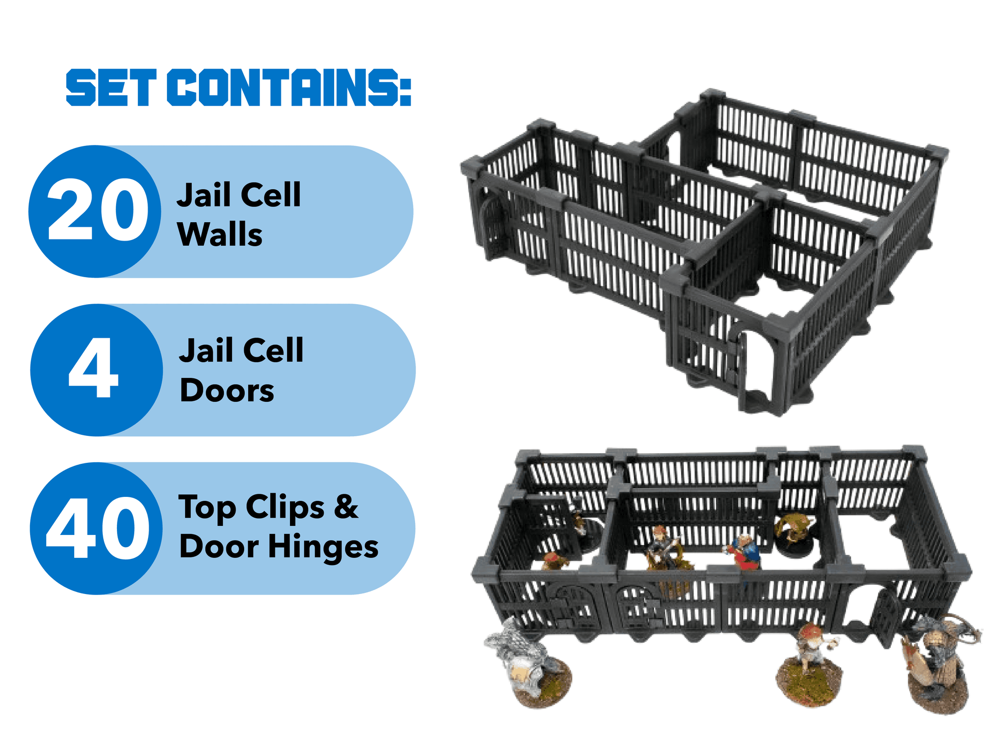 Jail Cells Kit - 
