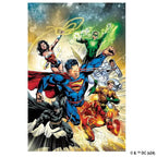 Justice League Heroes Wooden Jigsaw Puzzle - A4 + Wooden Gift Box