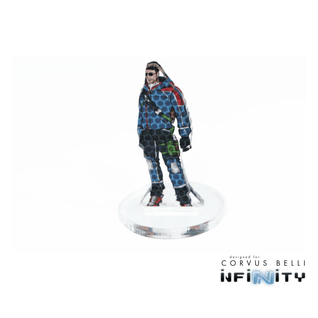 Infinity 3D Markers - Jacques Bruant (25mm Camo -3)