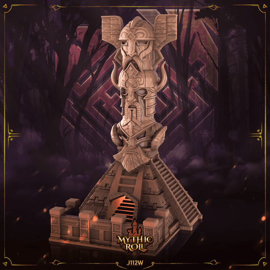 Mythic Roll Dice Tower - Encesti - Black