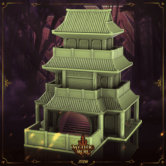 Mythic Roll Dice Tower - Shizuka - Black