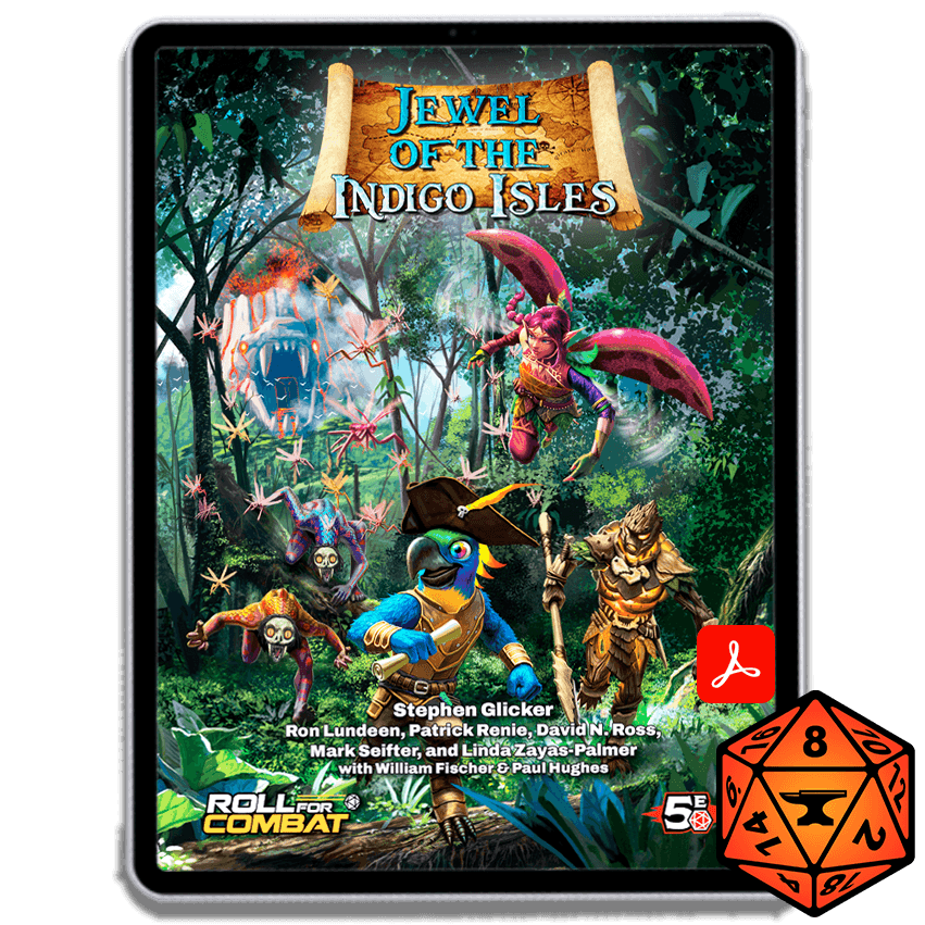 Jewel of the Indigo Isles for Foundry VTT - D&D 5th Edition / Foundry VTT Module & PDF