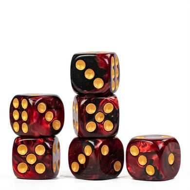 12-Piece Pip D6 Set - Jokers Wild