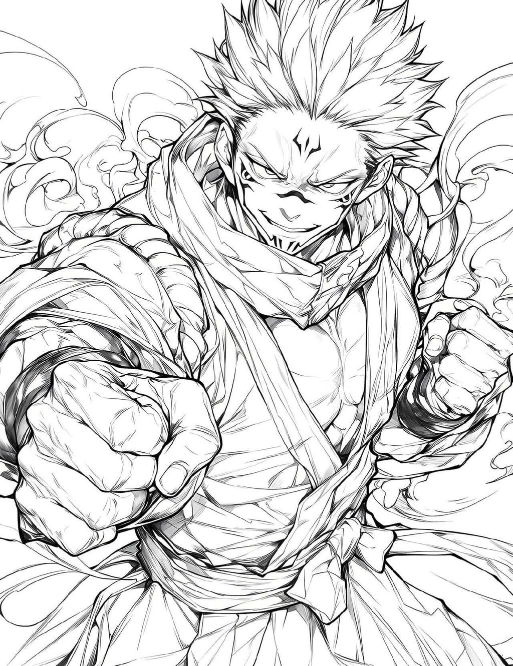 Jujutsu Kaisen Coloring Book Vol 12 | 50 Sorcerer Pages | Anime Chronicles