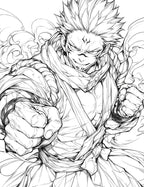 Jujutsu Kaisen Coloring Book Vol 12 | 50 Sorcerer Pages | Anime Chronicles