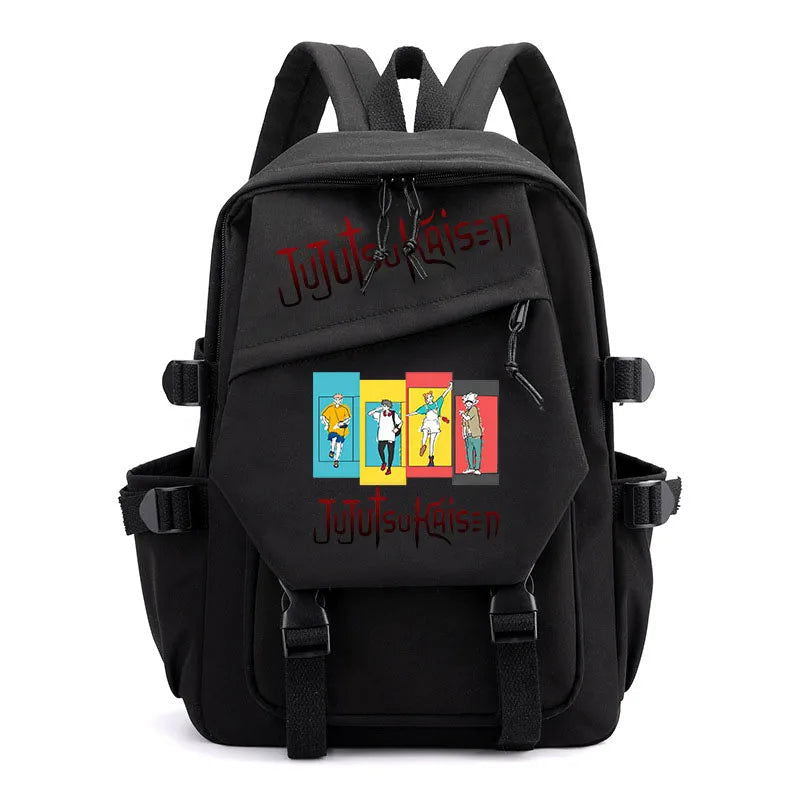 Jujutsu Kaisen Anime Print Backpack, Travel Bags, Casual Bags, School Student Bags for Teenagers 42 cm x 13cm x 29 cm ( H x L x W)