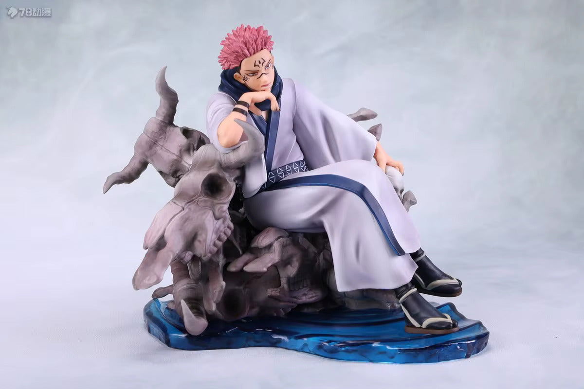 Ryomen Sukuna Figure, King of Curses, Jujutsu Kaisen Anime Figurines 40 cm