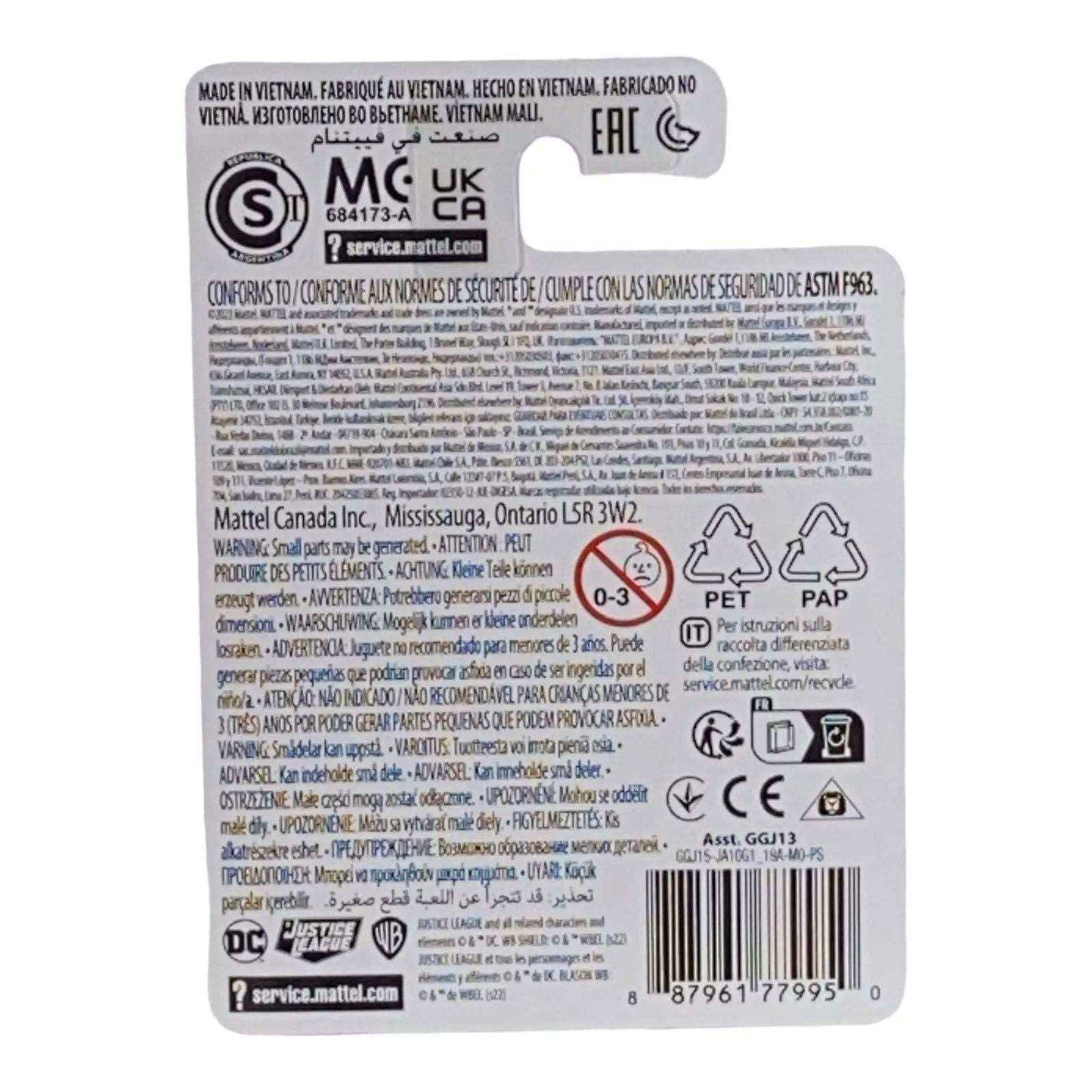 Aquaman Micro Figure Cake Topper - Justice League Collectible Toy