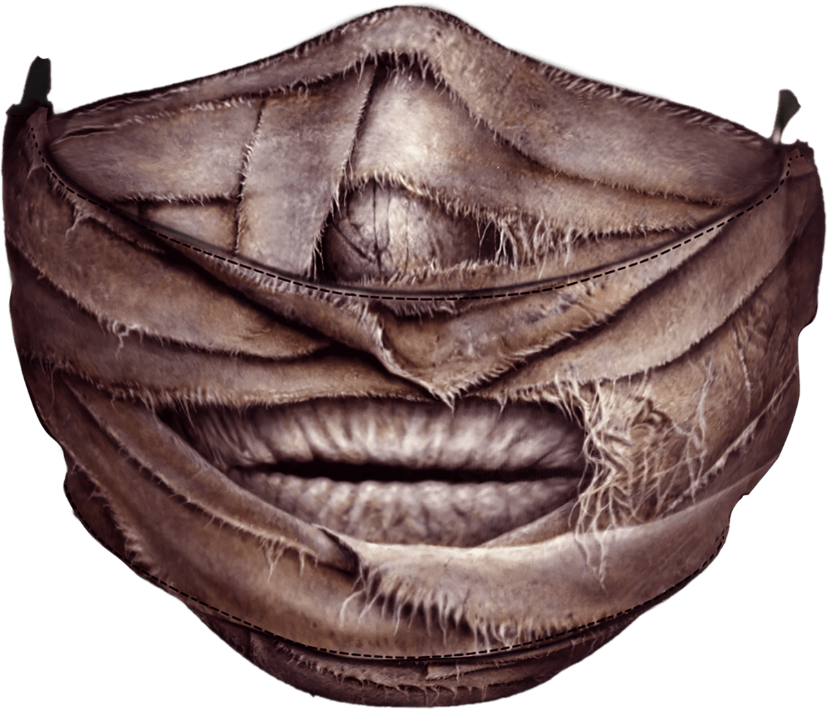 MUMMIFIED - Premium Cotton Fashion Mask with Adjuster
