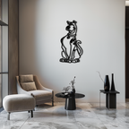 Scooby-Doo Metal Wall Art – Iconic Cartoon Character Silhouette for Fans- KAF657