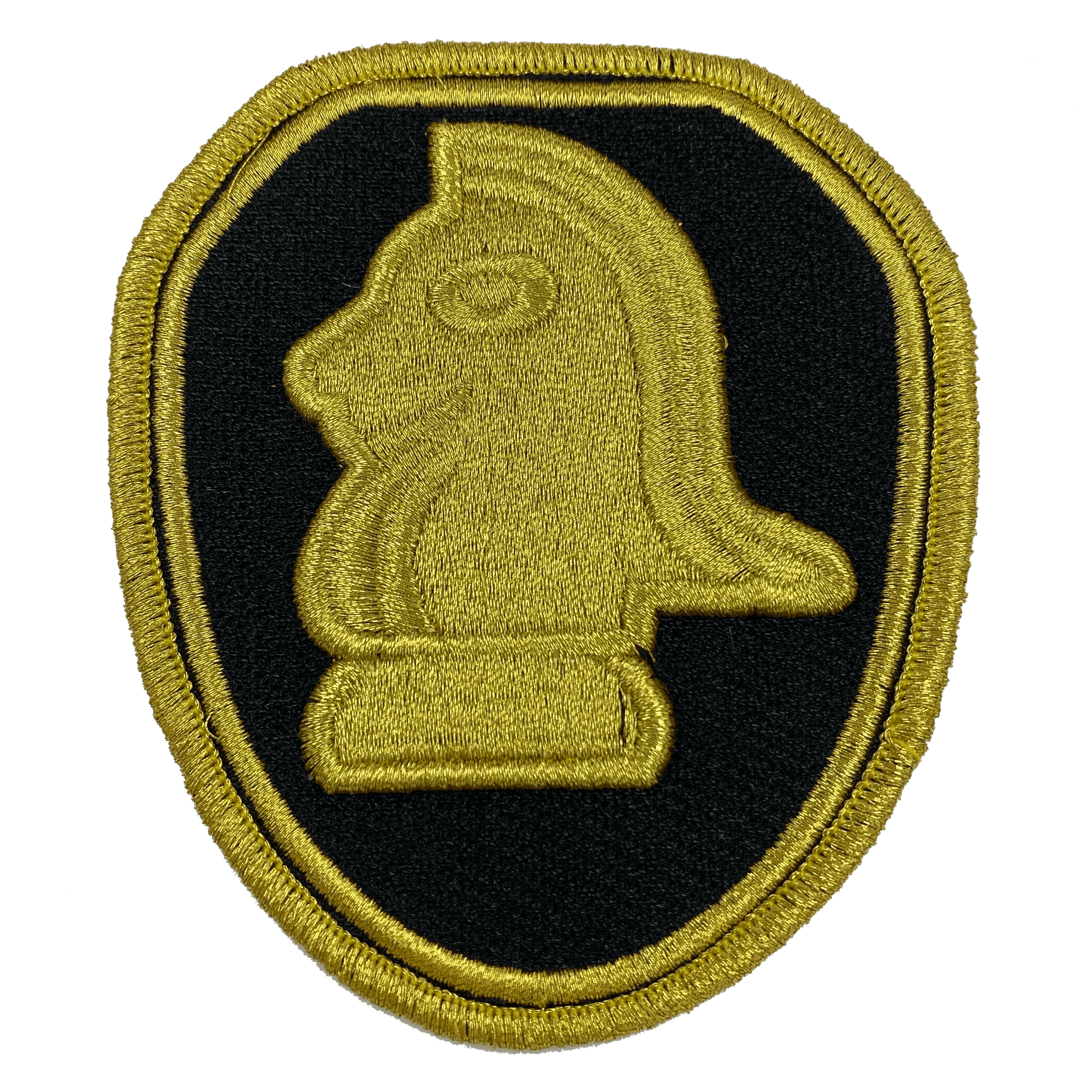 CC-002 Knight Rider KITT 4-inch metallic gold 3D iron-on patch - 