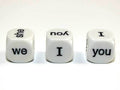 16mm d6, English Pronoun White/black I He She We You It (per die) - 