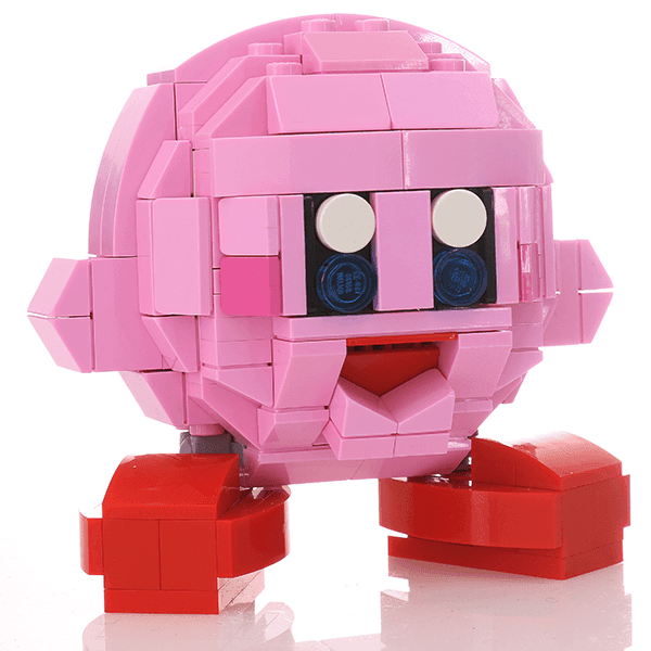Kirby - Custom MOC made using LEGO parts - 