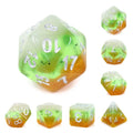 Kiwi Fruit RPG Dice Set - 