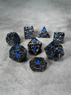 Kraken's Reach 8 pc TTRPG Dice Set - Abyssal Reach