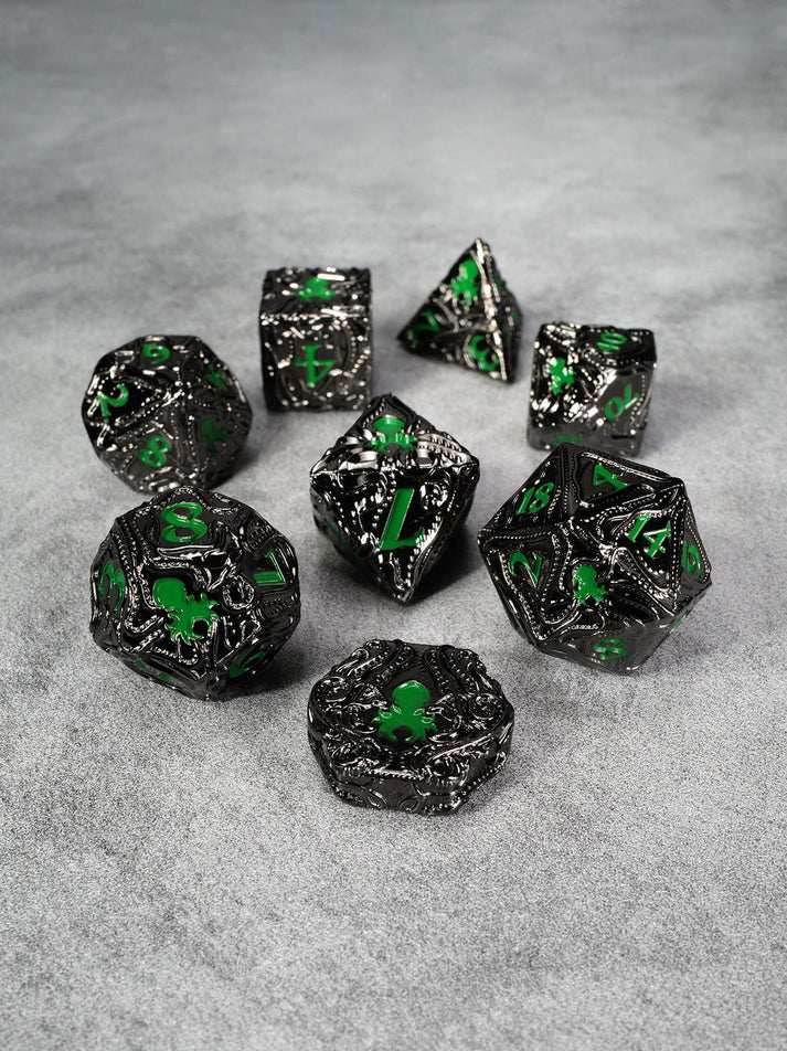 Kraken's Reach 8 pc TTRPG Dice Set - Monstrous Reach
