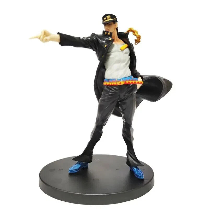Kujo Jotaro Figure, Jojo's Bizarre Adventure Figurine, Anime Desk Gifts Decor
