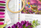 The Reading Realm Counted Cross Stitch Kit by Letistitch L9970