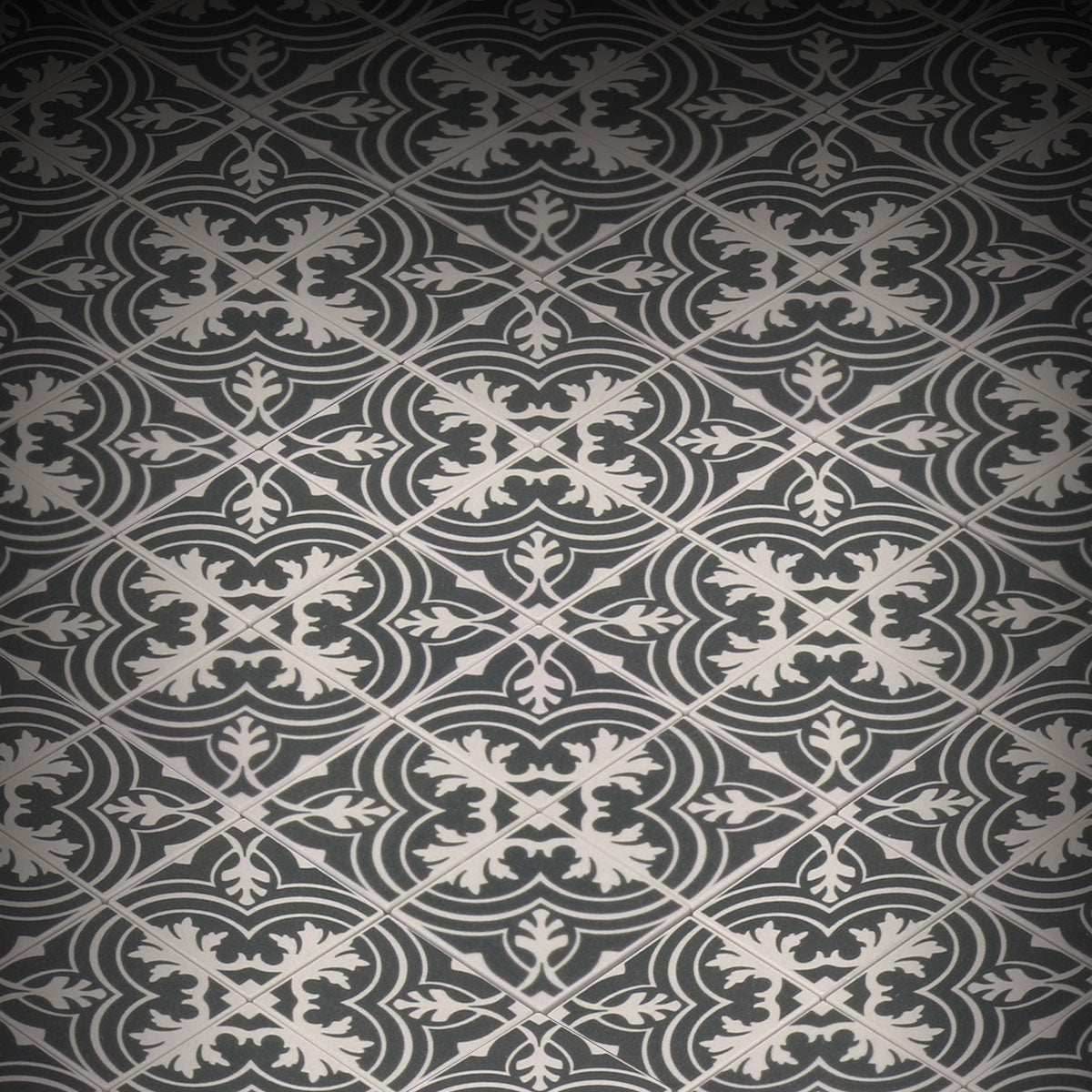 Twenties Classic Encaustic Flooring - Custom Printed 2x2 Tile - 