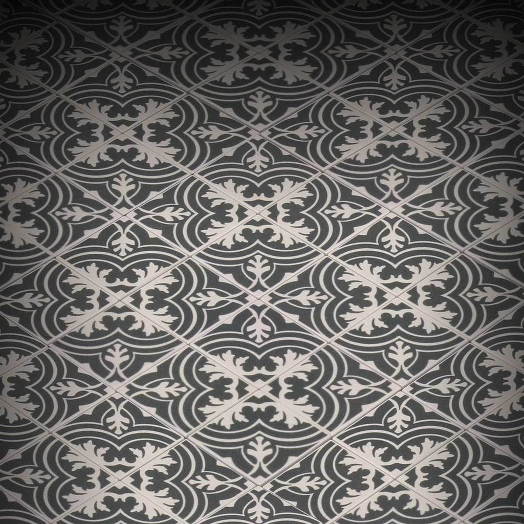 Twenties Classic Encaustic Flooring, 2x2 Tiles (Pack of 20) made using LEGO parts - B3 Customs - 