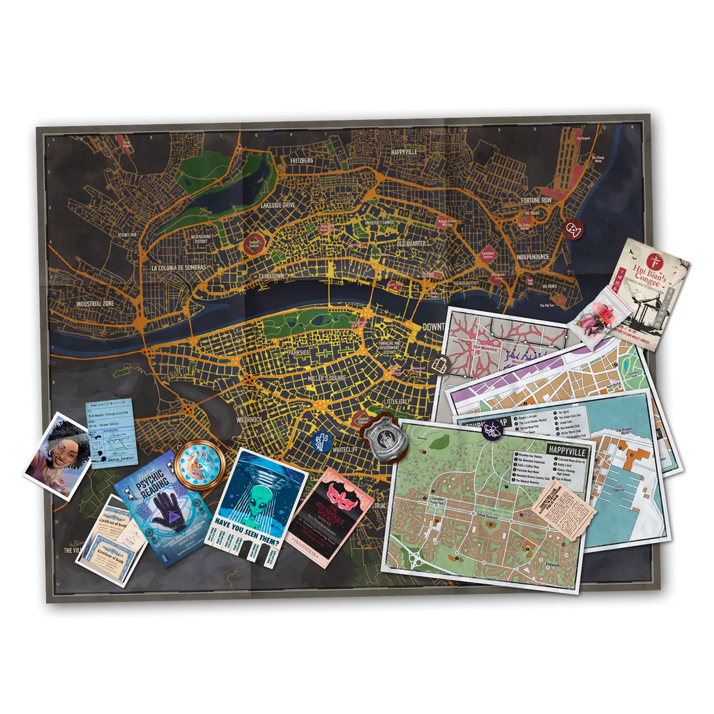 Crime Board City Map 2