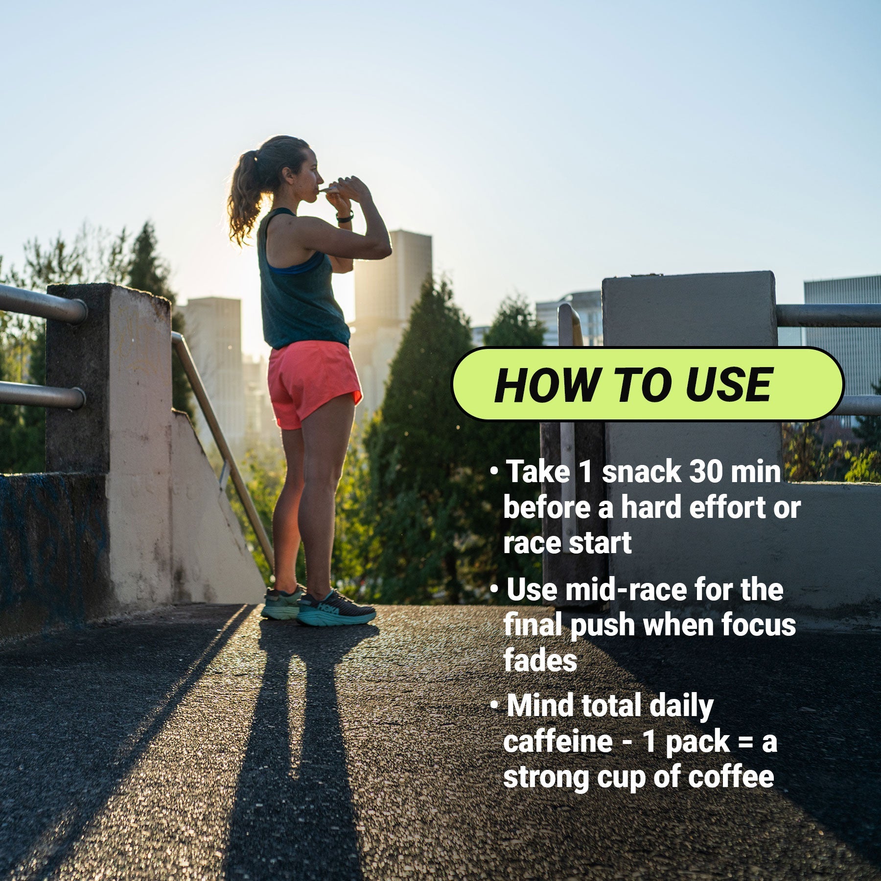 Lemon Power Snack with 113 mg of Caffeine 100 Kcal