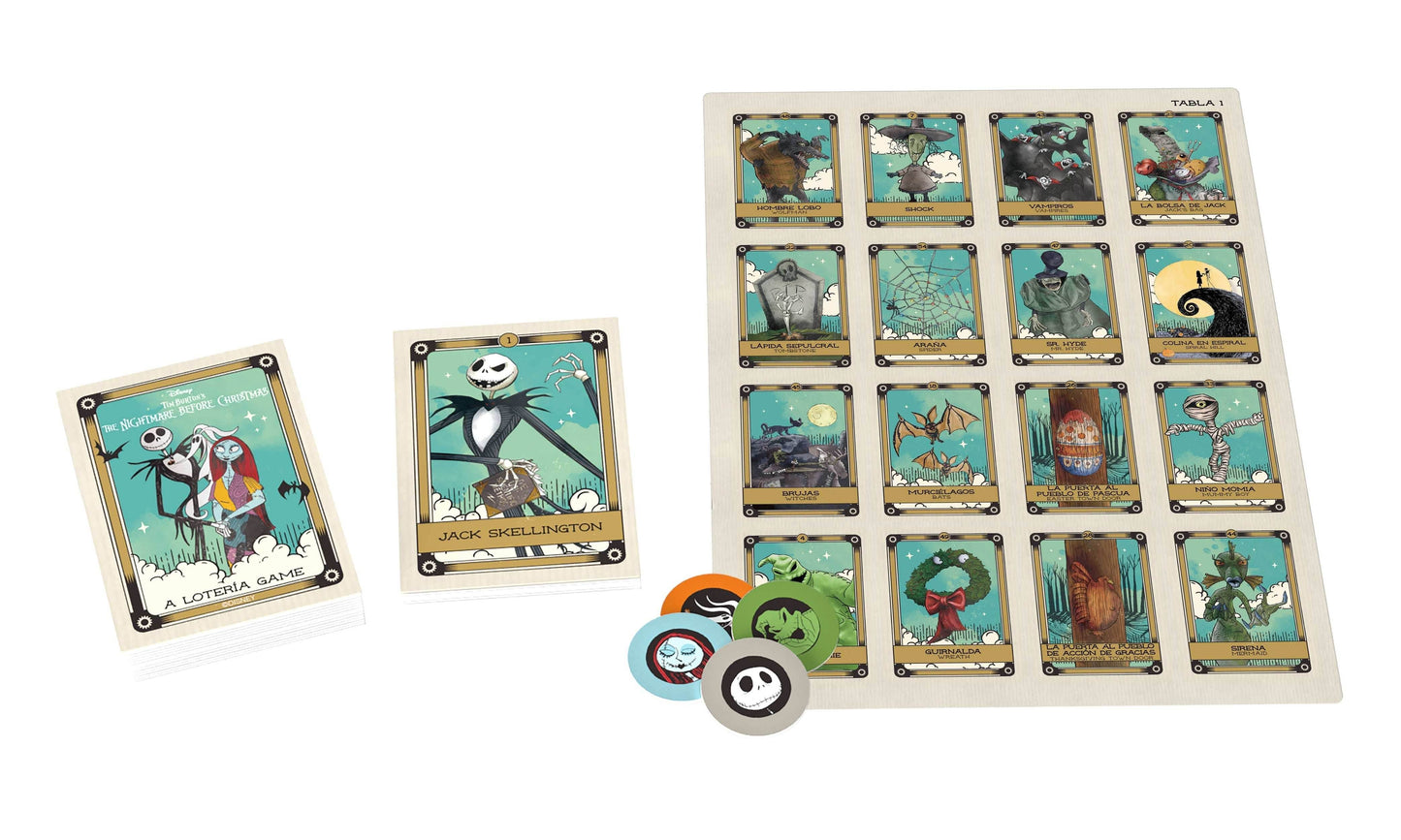 Lotería: Disney Tim Burton The Nightmare Before Christmas - 