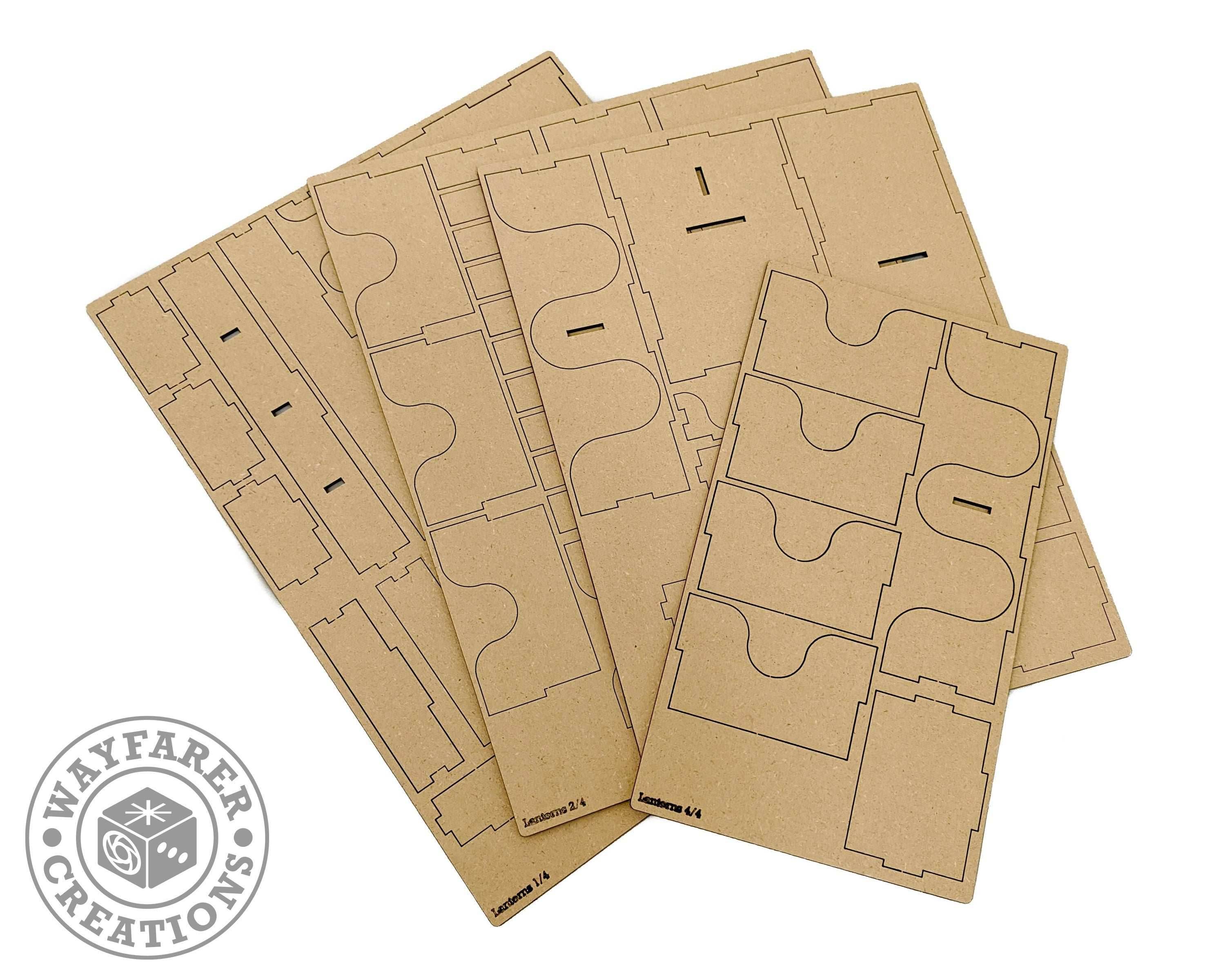 Lanterns Board Game Organizer Insert - 