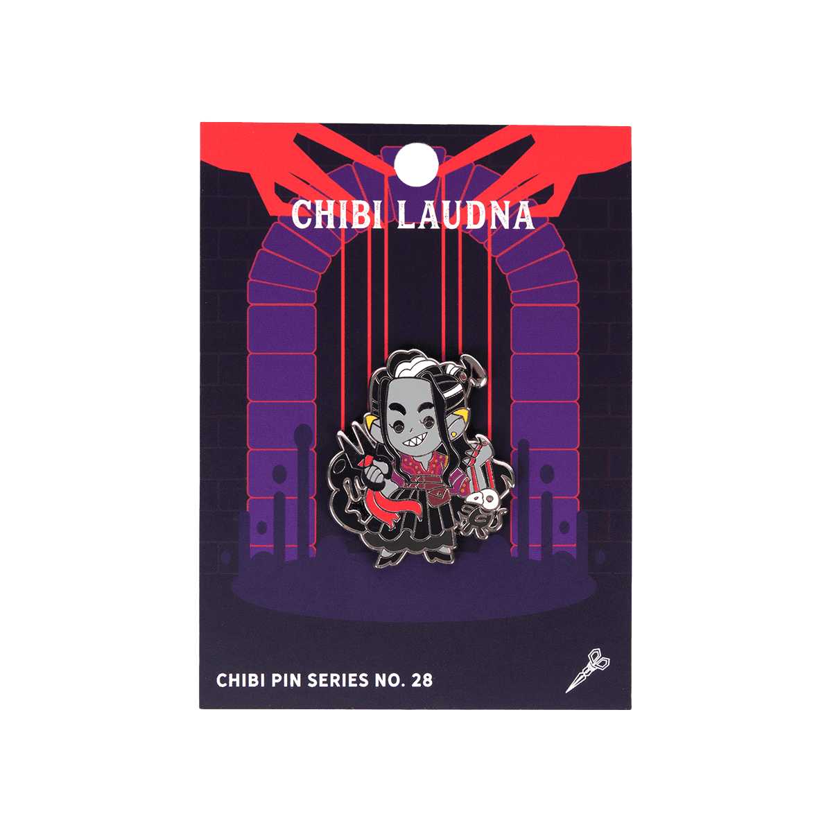 Critical Role: Chibi Pin No. 28 - Laudna - 