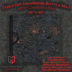 Lava Flows - Neoprene Battle Mat with Bag