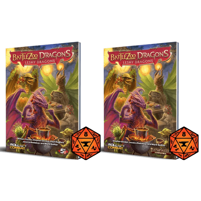 Battlezoo Dragons: Leshy Dragons for Foundry VTT - D&D 5E and Pathfinder 2e / Foundry VTT Module
