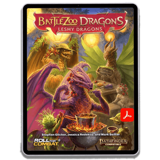 Battlezoo Dragons: Leshy Dragons PDF - Pathfinder 2nd Edition / PDF Only