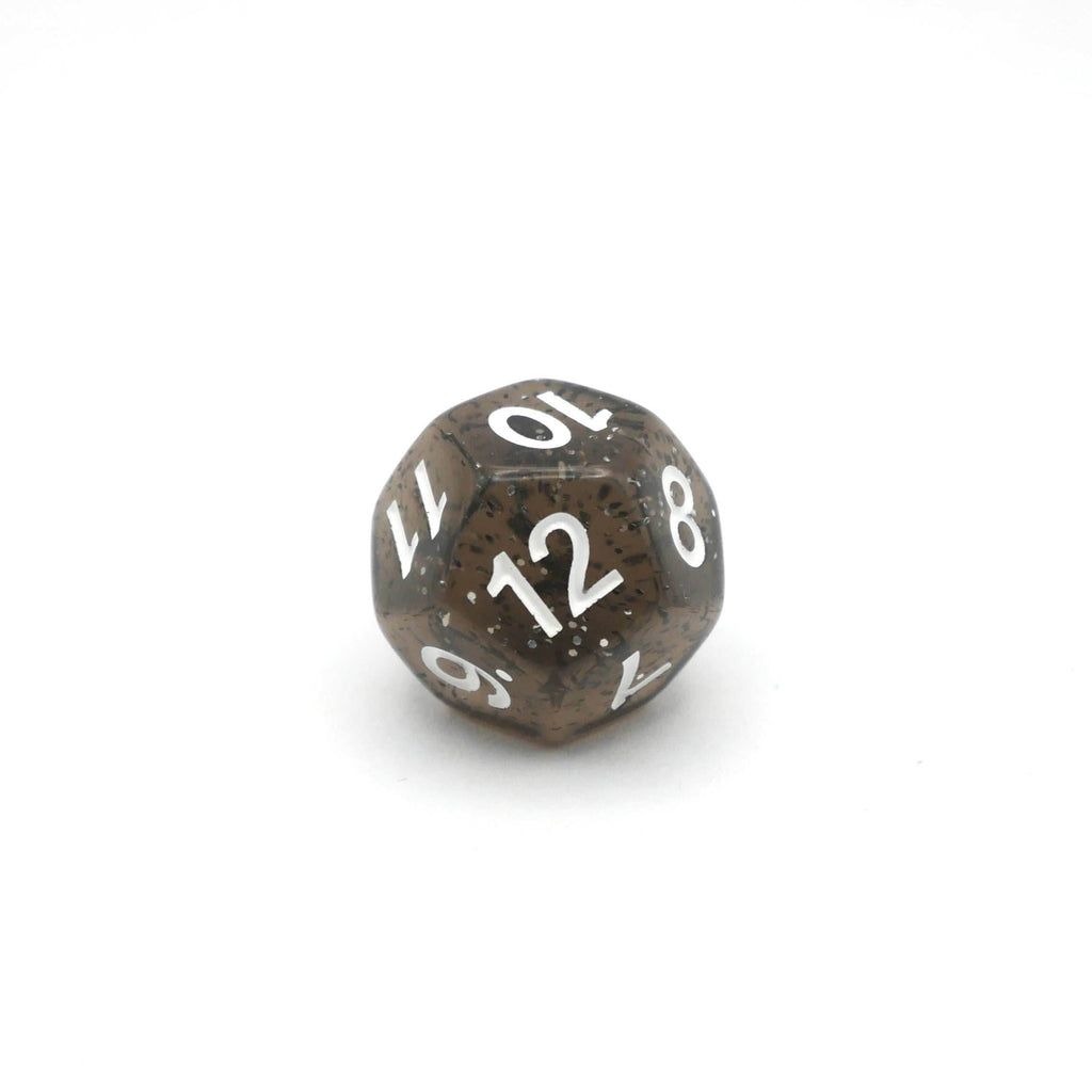 Essence of Licorice - 7 Piece DnD Dice Set | Acrylic RPG Gaming Dice - 