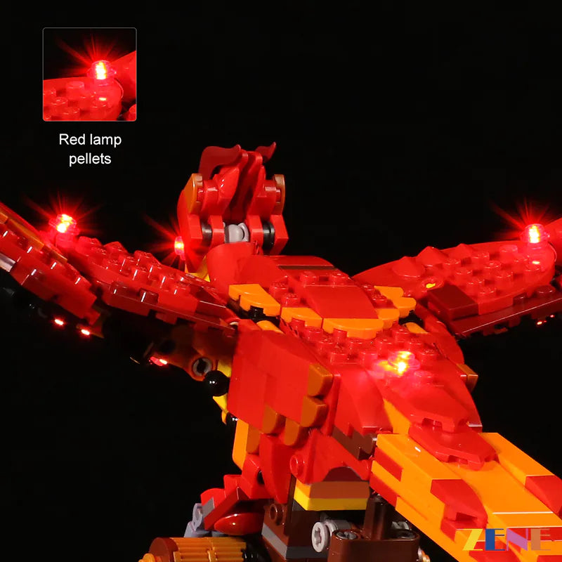 LEGO Fawkes Dumbledore’s Phoenix #76394 Light Kit