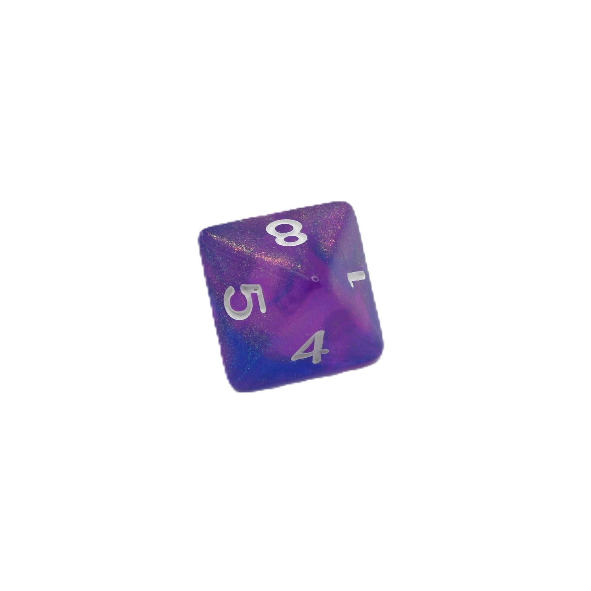 Liquid Karma - 7 Piece DnD Dice Set | Acrylic RPG Gaming Dice - 
