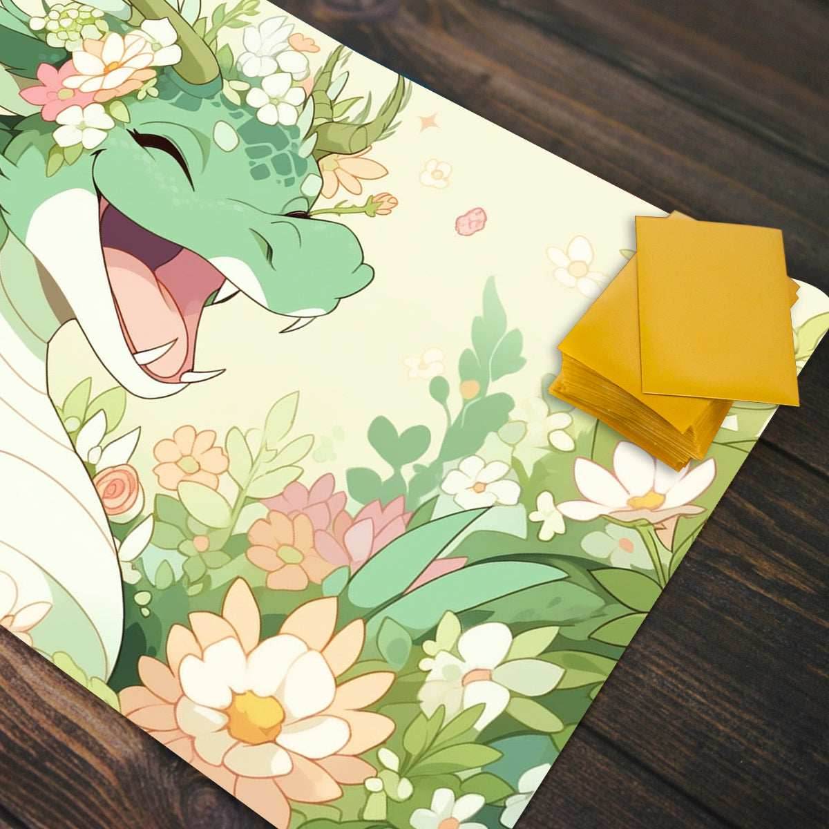 Happy Dragon Playmat - Plain