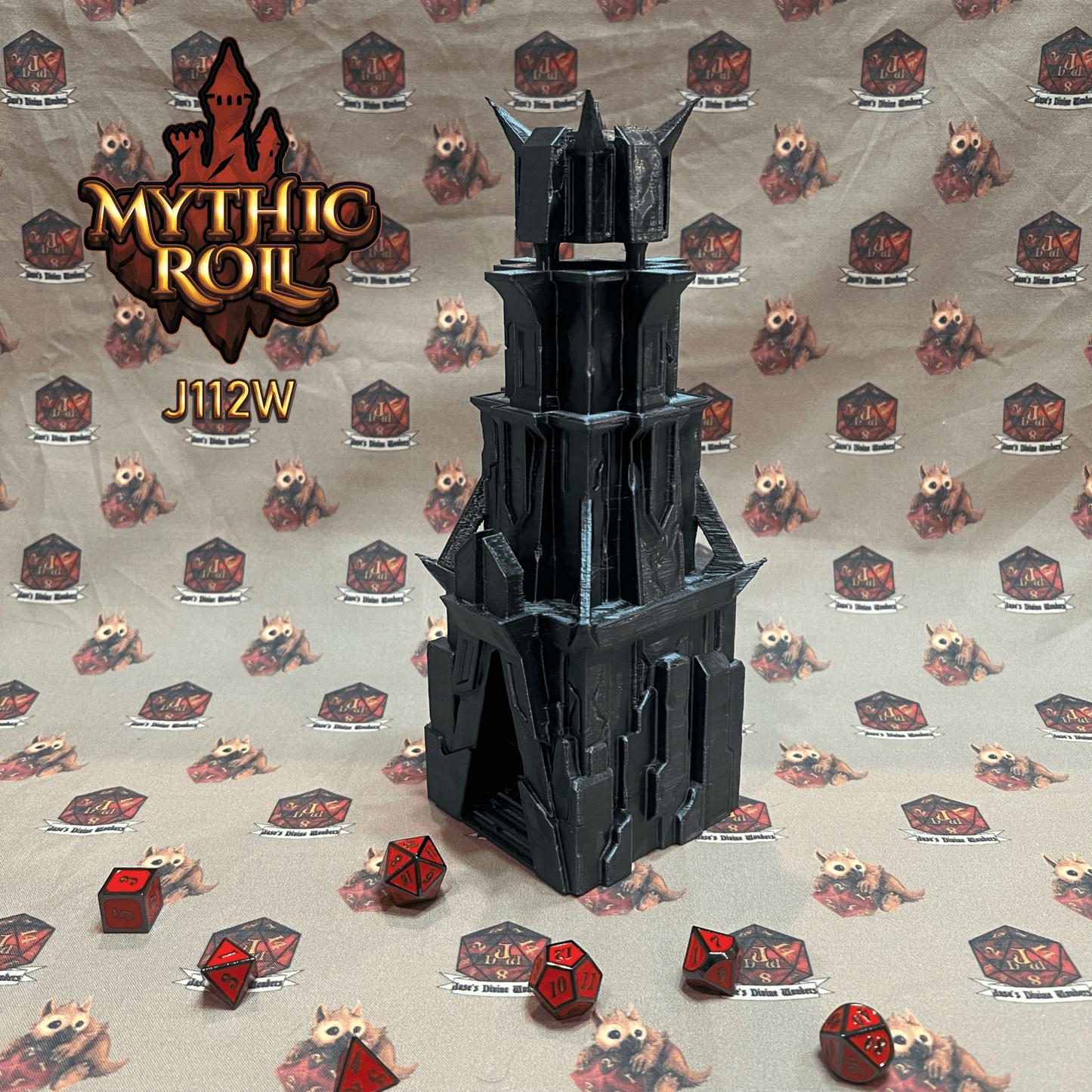 Mythic Roll Dice Tower - Monolith - Black