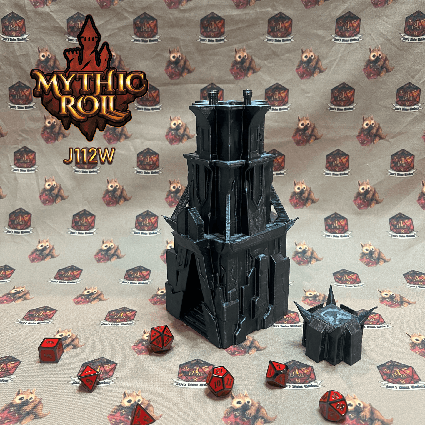Mythic Roll Dice Tower - Monolith - Black